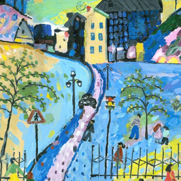Evening in the Town